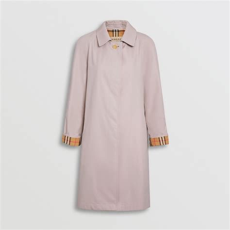 burberry camden car coat ice pink|Burberry camden car coat review.